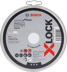 [84139] Bosch - XLK slijpschijf inox 10x125x1x22.23 (10st)
