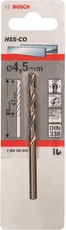 [84387] Bosch - metaalboor HSS-CO DIN338 4,5