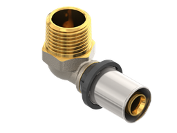 [45377] Unipipe pers koppeling haaks 1/2M x 16/2