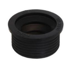 [12743] OH sifon-nippel zwart 50mm 5/4 33020