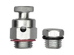 [24708] Aftapper + stop 1/4 chroom