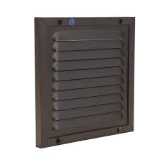 [80610] Renson 437 schoepenrooster m/gaas 200x200 zwart structuur