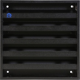 [80616] Renson 431 muurrooster opbouw 165x165mm RAL9005 structuur