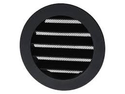 [80637] Renson 434/R inbouwrooster rond 100mm RAL9005