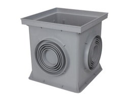 [83103] Inspectieput met bodem 200x200mm lichtgrijs