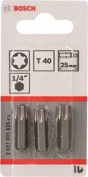 [85421] Bosch bit torx T40 extra hard 25mm (3st)