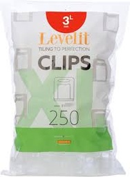 [89757] Levelit XL clips 3MM long/250st