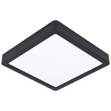 [89963] Eglo Fueva 5 LED opbouwarmatuur 210x210mm zwart 2000lm 3000K