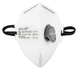 [94414] Zekler 1403V filterend half masker FFP3V (3st)