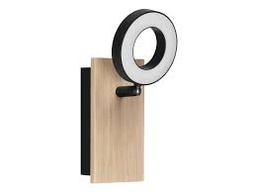 [94769] Eglo Rieveles spot 1x4,2W hout/zwart