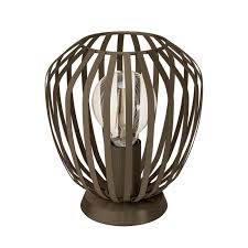 [94789] Eglo Espinal tafellamp E27 brons staal