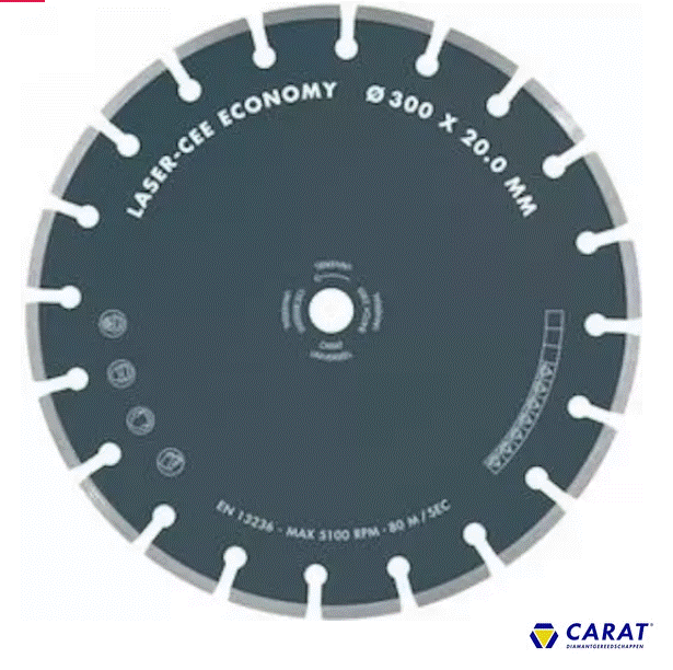 [96588] Carat diamantschijf CEE Premium universeel 125 x 22,2mm