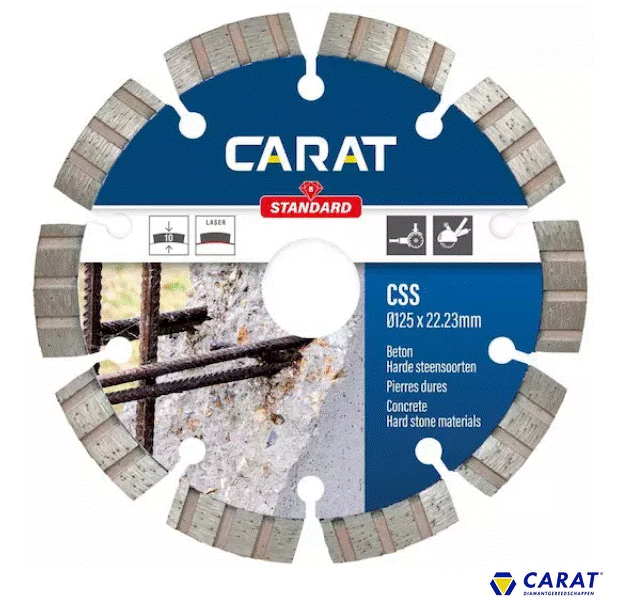 [96590] Carat diamantschijf CSS Standaard 125mm