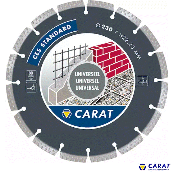 [96594] Carat diamantschijf CEB Thunderline universeel 230 x 22,2mm