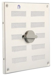 [53179] Renson 4037 opbouwrooster regelbaar 155x155mm naturel