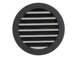 [53204] Renson 434/R inbouwrooster 100mm RAL9006