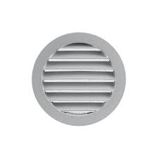 [53250] Renson 434/R inbouw schoepenrooster 125mm naturel