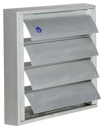 [64167] Renson 433 dampkaprooster 173x173mm - naturel