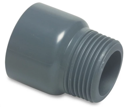 [04350] Druk PVC puntstuk 32mm x 4/4 M