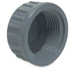 [04411] Druk PVC draadkap met rubber 3/4