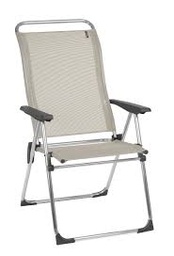 [69490] Lafuma kampeerstoel opvouwbaar multipositie beige