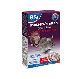 [70978] BSI muizen & muizen graanlokaas 150gr 6x25gr