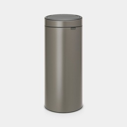[76706] Touch Bin New afvalemmer - platinum - 30L