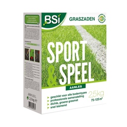[76719] BSI sport en speel graszaad 2,5kg (eco)
