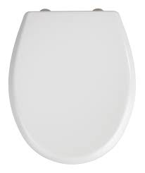 [82077] Toiletzitting Gubbio wit easy close thermoplast