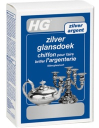 [09255] HG zilver glansdoek