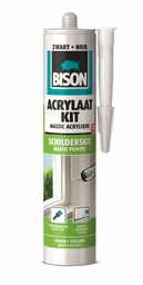 [10990] Bison acrylaatkit koker 310ml zwart