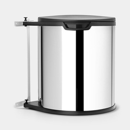 [11466] Brabantia Built-in inbouwemmer brilliant steel 15l